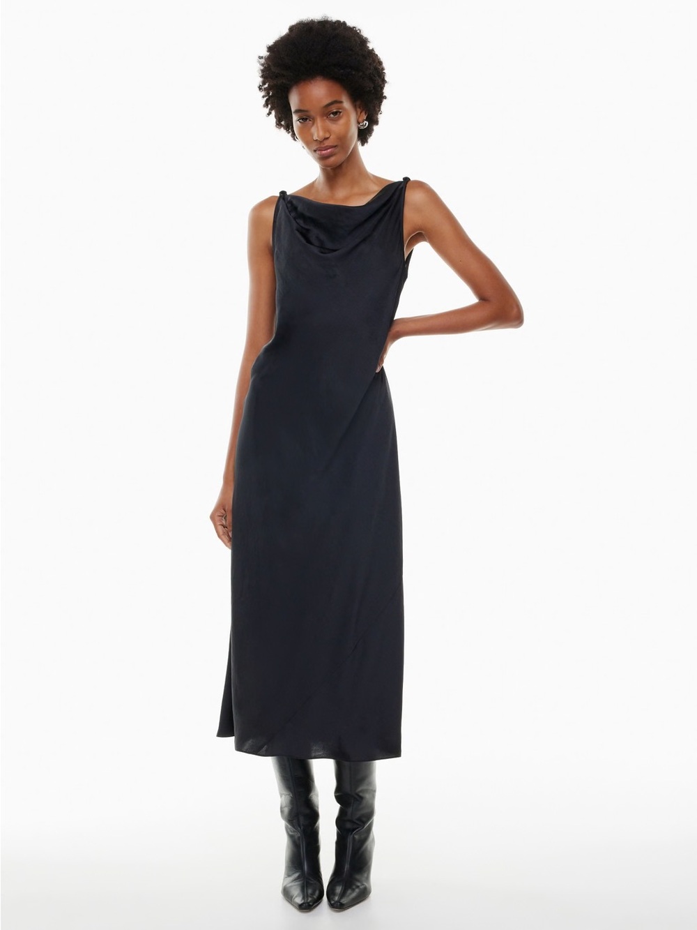 Wilfred Black Goddess Dress